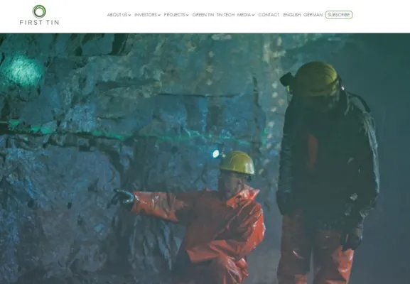 Bild: First Tin bestätigt hochgradige Vererzung auf Gottesberg-Projekt in Sachsen