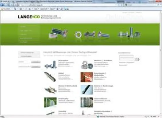 Website-Relaunch des Online-Shops von LANGE & CO Bild: Website-Relaunch des Online-Shops von LANGE & CO