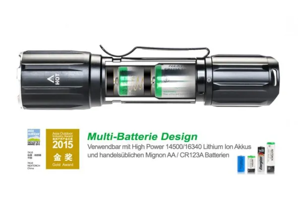 Bild: Neue Taschenlampe der Polizei