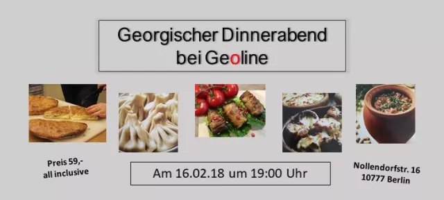 Bild: Georgischer Dinnerabend bei Geoline