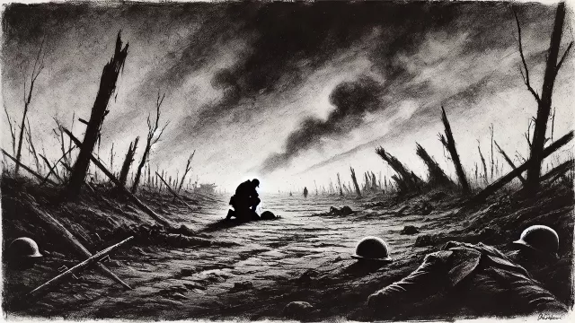 Bild: Krieg dient nicht hier, dient nicht dort – Eine künstlerische Annäherung an das Unsagbare