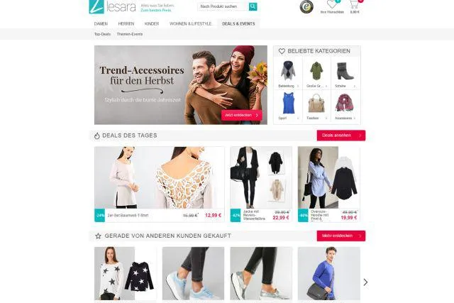 Ganz schön fresh! Neuer Look für Lesara Bild: Ganz schön fresh! Neuer Look für Lesara