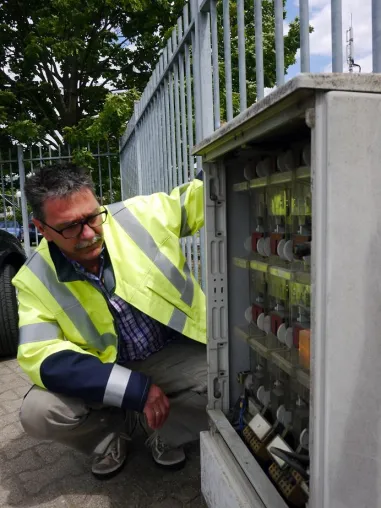 e-netz Südhessen setzt im Pilotprojekt auf Breitband-Powerline Bild: e-netz Südhessen setzt im Pilotprojekt auf Breitband-Powerline