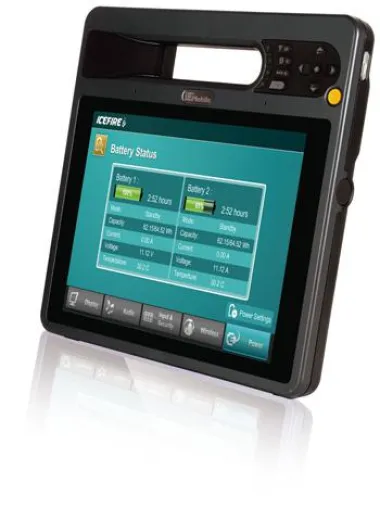 ICEFIRE-ET – Mehrzweck Tablet PC im ergonomischen Design Bild: ICEFIRE-ET – Mehrzweck Tablet PC im ergonomischen Design
