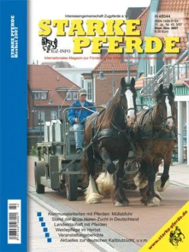 Fachzeitschrift Starke Pferde porträtiert die Zugpferdeinsel Juist Bild: Fachzeitschrift Starke Pferde porträtiert die Zugpferdeinsel Juist