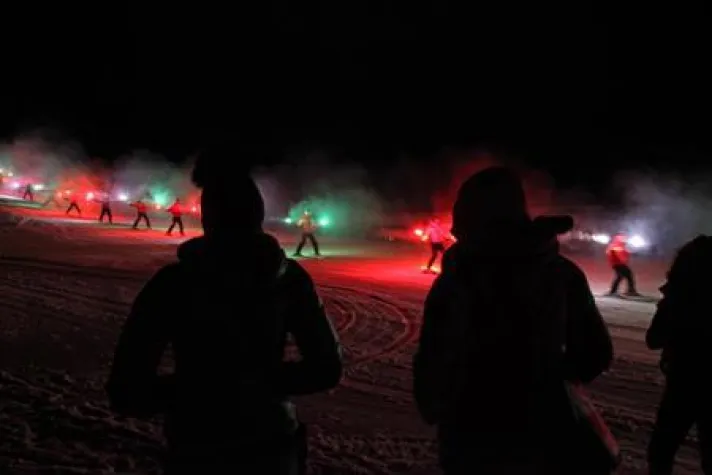 Silvester und Neujahr unter Europas Bergriesen Bild: Silvester und Neujahr unter Europas Bergriesen