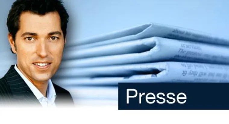 Bild: Im Interview mit Markus Frick über die Abgeltungssteuer und seine TV-Show