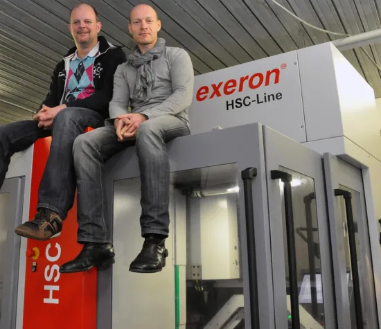 Bild: Nach Brand wieder obenauf mit Hilfe von Exeron