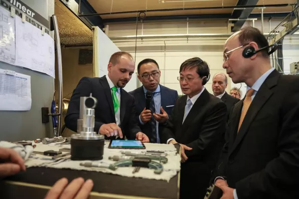 KELCH empfängt Delegation aus China Bild: KELCH empfängt Delegation aus China