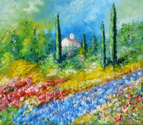 BONJOUR LA PROVENCE - DIETRICH TOSCH - Ein Deutscher mit französischen Farben Bild: BONJOUR LA PROVENCE - DIETRICH TOSCH - Ein Deutscher mit französischen Farben