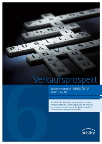 Bild: Platzierungsstart des publity Performance Fonds Nr. 6