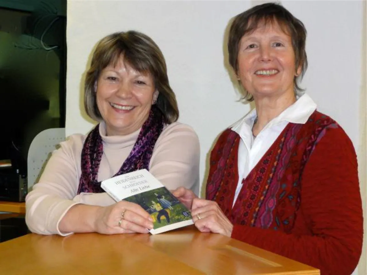 Edtih Schäfer und Luise MIldes