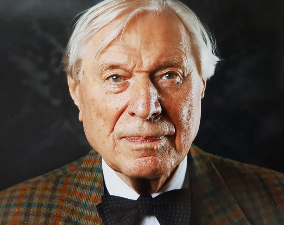 Der Architekt Roman Reiser feiert am 18. September 2020 seinen 100. Geburtstag. Foto: PicturePeople