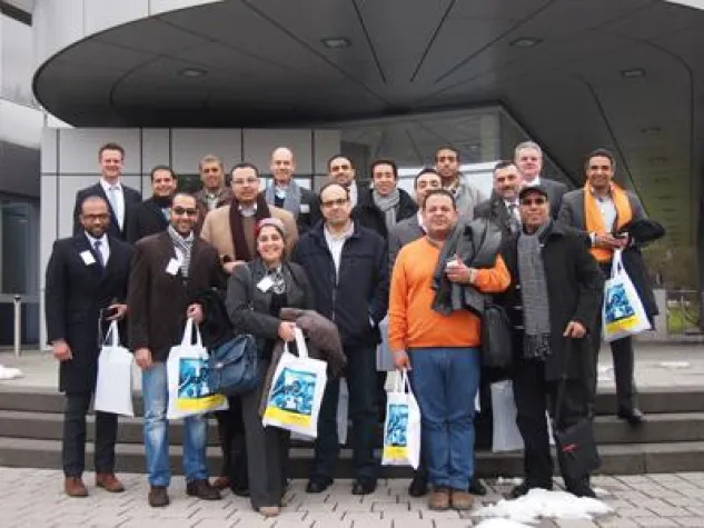 Bild: Theorie und Praxis: Wirtschaftskooperationsprogramm des BMWi führt 18 ägyptische Manager nach Köln und Berlin