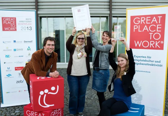 Monsenstein und Vannerdat einer der besten Arbeitgeber im Münsterland Bild: Monsenstein und Vannerdat einer der besten Arbeitgeber im Münsterland