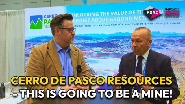Bild: Interview Cerro de Pasco Resources - Hier entsteht eine Mine!