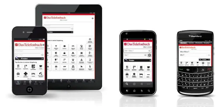 Das Telefonbuch verzeichnet 2,5 Millionen App-Downloads Bild: Das Telefonbuch verzeichnet 2,5 Millionen App-Downloads