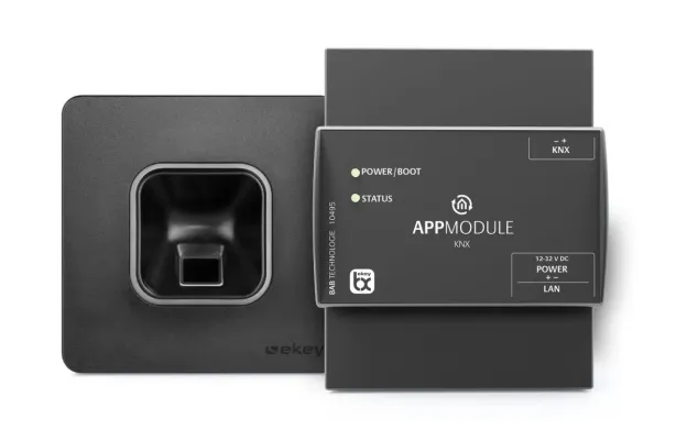 Biometrische Zutrittskontrolle trifft KNX: Neue Maßstäbe für intelligente Gebäude Bild: Biometrische Zutrittskontrolle trifft KNX: Neue Maßstäbe für intelligente Gebäude