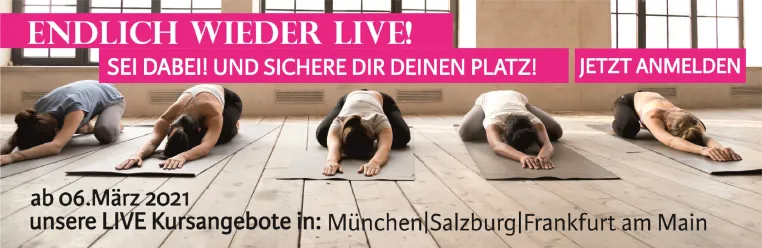 Nach 108 Tagen Lockdown endlich wieder "in echt" Yoga praktizieren Bild: Nach 108 Tagen Lockdown endlich wieder "in echt" Yoga praktizieren