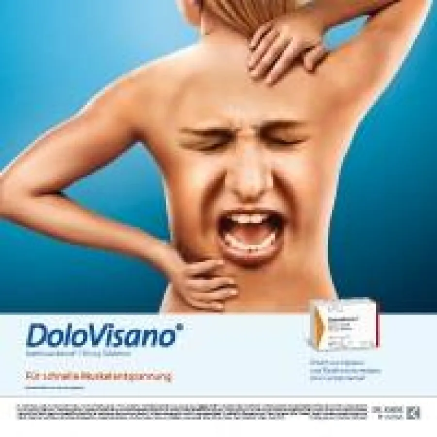 Fachanzeige DoloVisano® von Dr. Kade mit neuem Keyvisual.