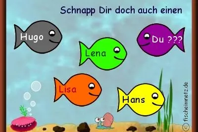 Bild: Klein Lisa will ein Aquarium