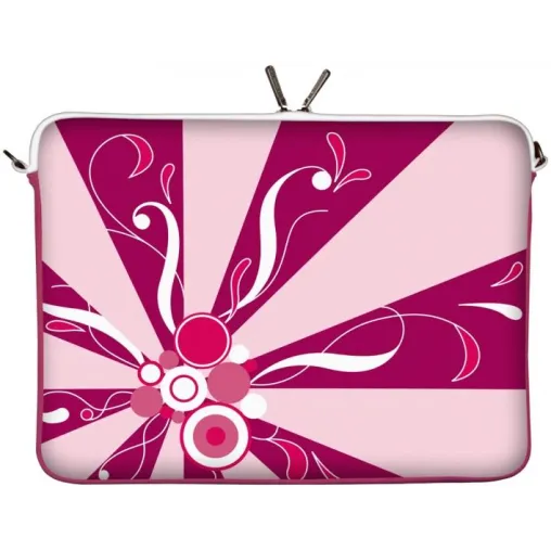 Flower-Power fürs Netbook: „Magic Rays“ erobert im 70er Jahre Design den Mini-Computer Bild: Flower-Power fürs Netbook: „Magic Rays“ erobert im 70er Jahre Design den Mini-Computer