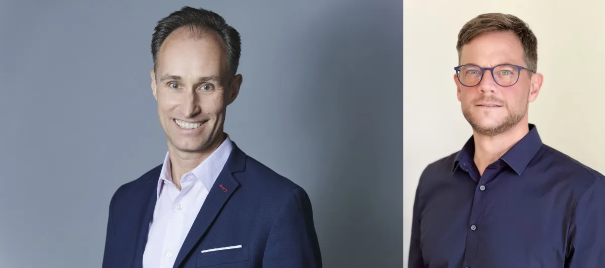 Christoph Papenfuss (Agile Data Engine, l.) und Martin Zanker (Solita, r.) (© Solita)