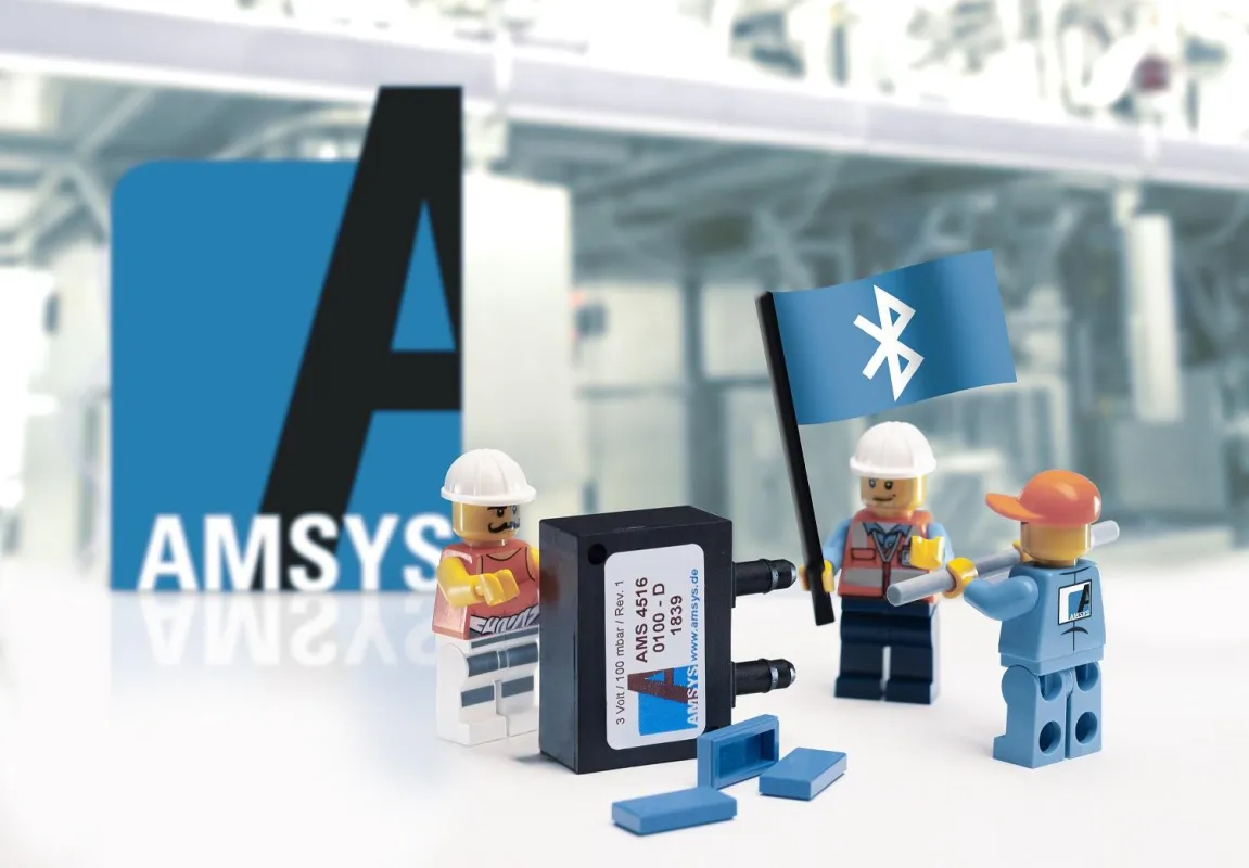 AMS 4516 ? Drucktransmitter mit Bluetooth 4.2 Signal