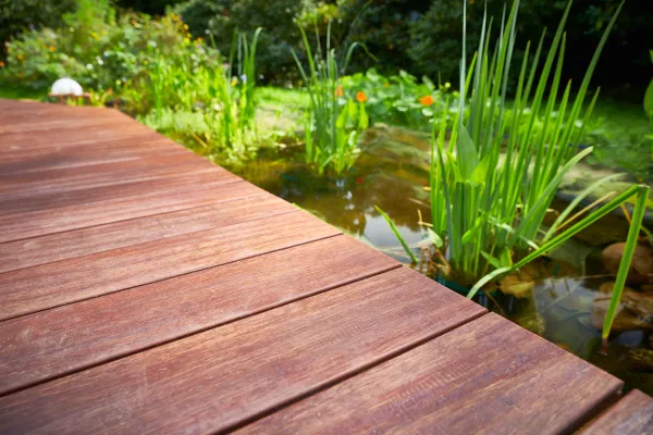 Bild: Terrassendielen aus Bambus DIE nachhaltige Alternative