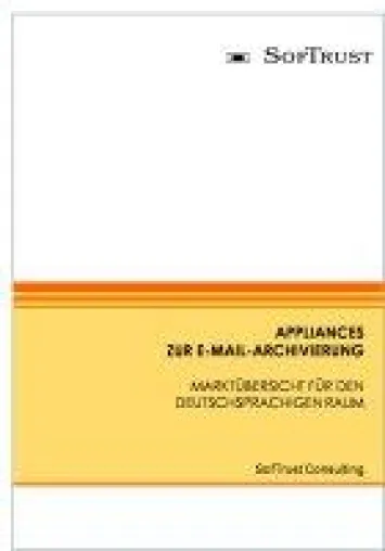 Kostenlose Information über Appliances zur E-Mail-Archivierung Bild: Kostenlose Information über Appliances zur E-Mail-Archivierung