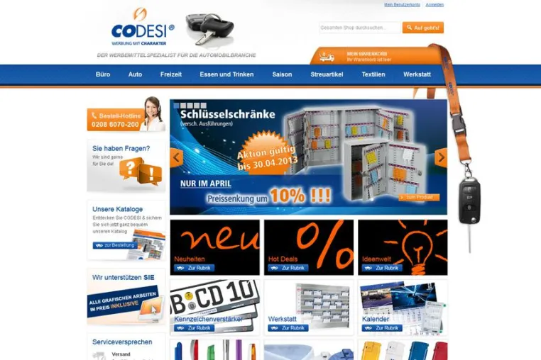 Bild: Netigo launcht Magento-Onlineshop für Codesi