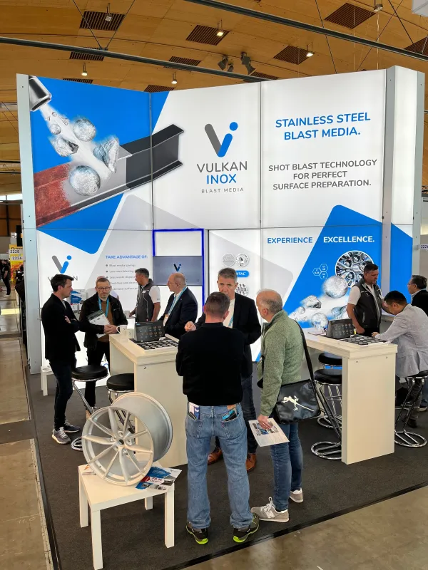 VULKAN INOX auf der Paintexpo wichtiger Branchentreffpunkt der Oberflächentechnik (© VULKAN INOX GmbH)