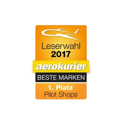 Bild: 1.Platz bei der Aerokurier Leserwahl 2017 - Siebert Luftfahrtbedarf