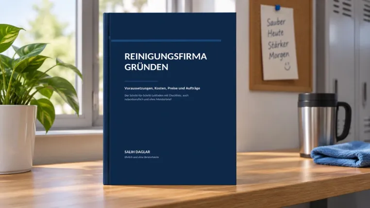 Bild: Reinigungsfirma gründen: Neues Praxisbuch von Salih Daglar erschienen