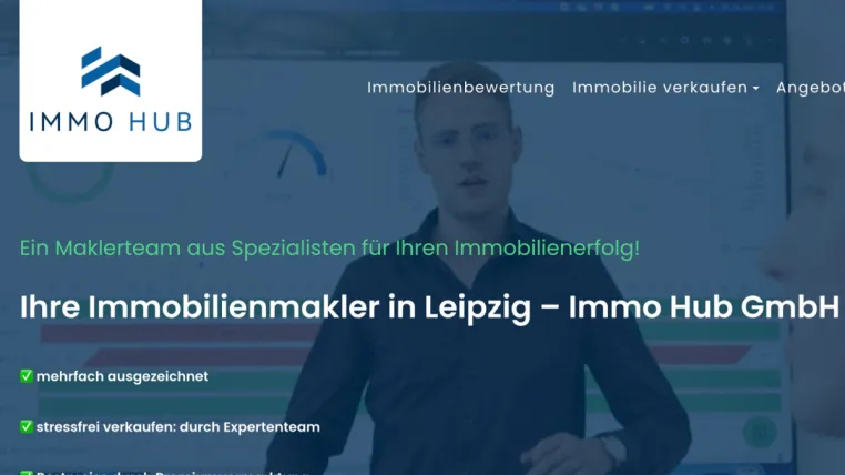 Bild: Ihr kompetenter Immobilienmakler in Leipzig und Umgebung - Immo Hub GmbH