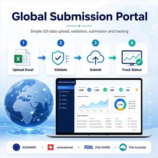 Bild: Europe IT Consulting GmbH lanciert das Global UDI Submission Portal