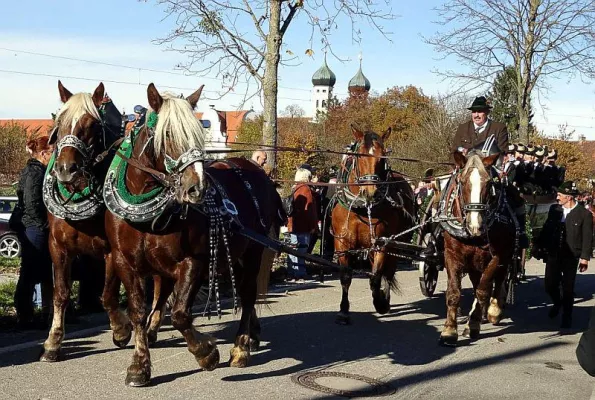 Bild: Benediktbeurer Leonhardifahrt am 8. November