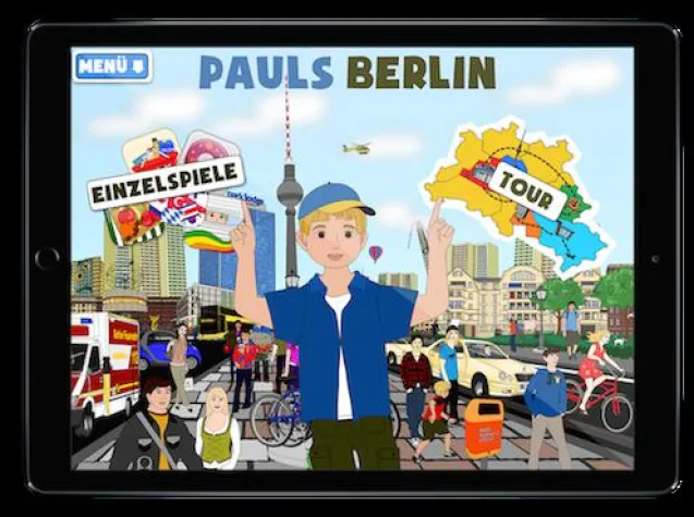 Bild: Die neue Kinder-iPad-App zum Spielen, Lernen und Berlin entdecken
