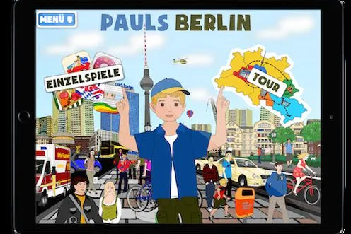 Die neue Kinder-iPad-App zum Spielen, Lernen und Berlin entdecken Bild: Die neue Kinder-iPad-App zum Spielen, Lernen und Berlin entdecken