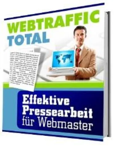 Bild: Webtraffic Total - Efektive Pressearbeit für Webmaster