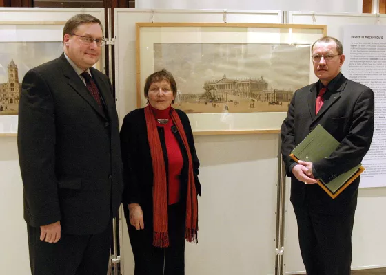 Bild: Demmler zum 200. Geburtstag in Berlin gewürdigt - Ausstellung in Landesvertretung Mecklenburg-Vorpommerns eröffnet