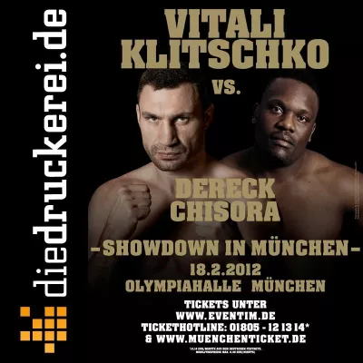 Bild: diedruckerei.de steigt mit Vitali Klitschko in den Ring