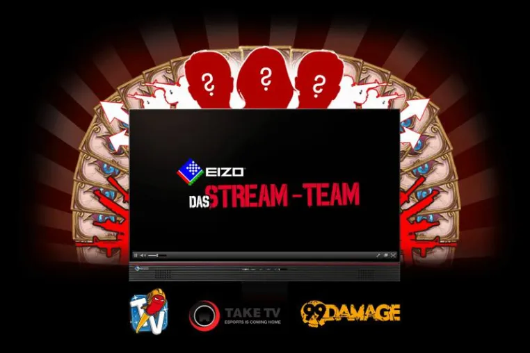 EIZO startet zusammen mit Rocket Beans TV, TaKeTV & 99Damage eine Live-Casting-Show für Streaming-Talente Bild: EIZO startet zusammen mit Rocket Beans TV, TaKeTV & 99Damage eine Live-Casting-Show für Streaming-Talente