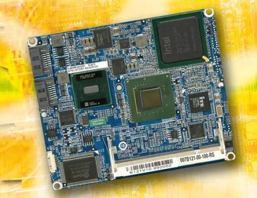 Bild: ETX 3.0 Modul mit Atom Prozessor