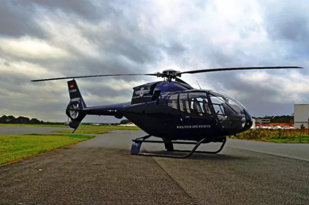 Bild: ROCKSTAR Immobilien erweitert Flotte um den Eurocopter EC120