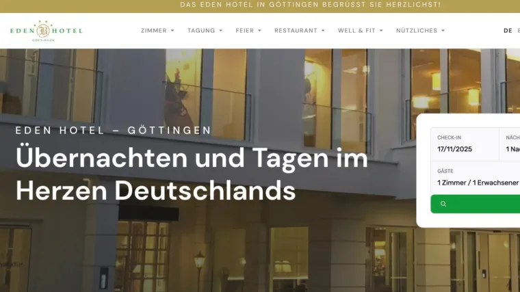 Bild: Eden Hotel Göttingen - Ihr Hotel in Göttingen