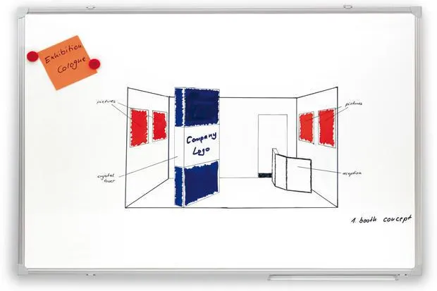 Ein Whiteboard als Weiterentwicklung der Schultafel Bild: Ein Whiteboard als Weiterentwicklung der Schultafel