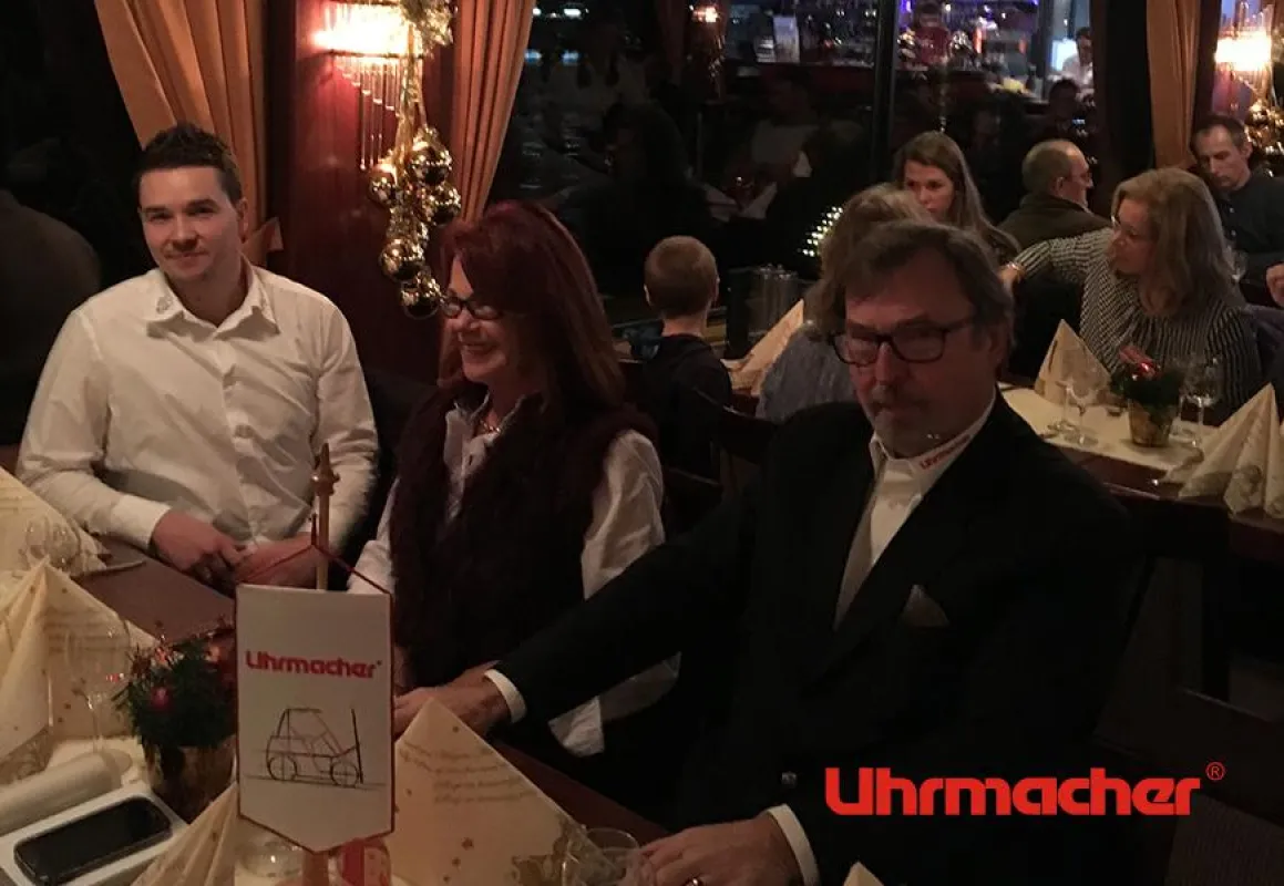 Weihnachtsfeier auf Käpt'n Kuddl ©Uhrmacher Industriefahrzeuge KG