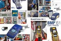 Bild: Mobile Brady-Etikettendrucker für die Kabelkennzeichnung