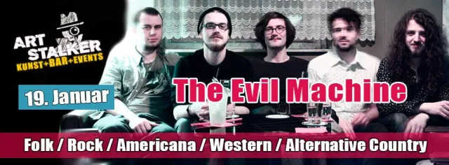 Bild: The Evil Machine aus Dresden live in Berlin Charlottenburg